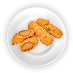 Half Smoked Sausage In Batter 